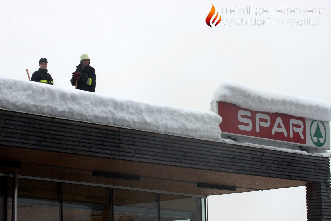 Schneeräumung Spar
