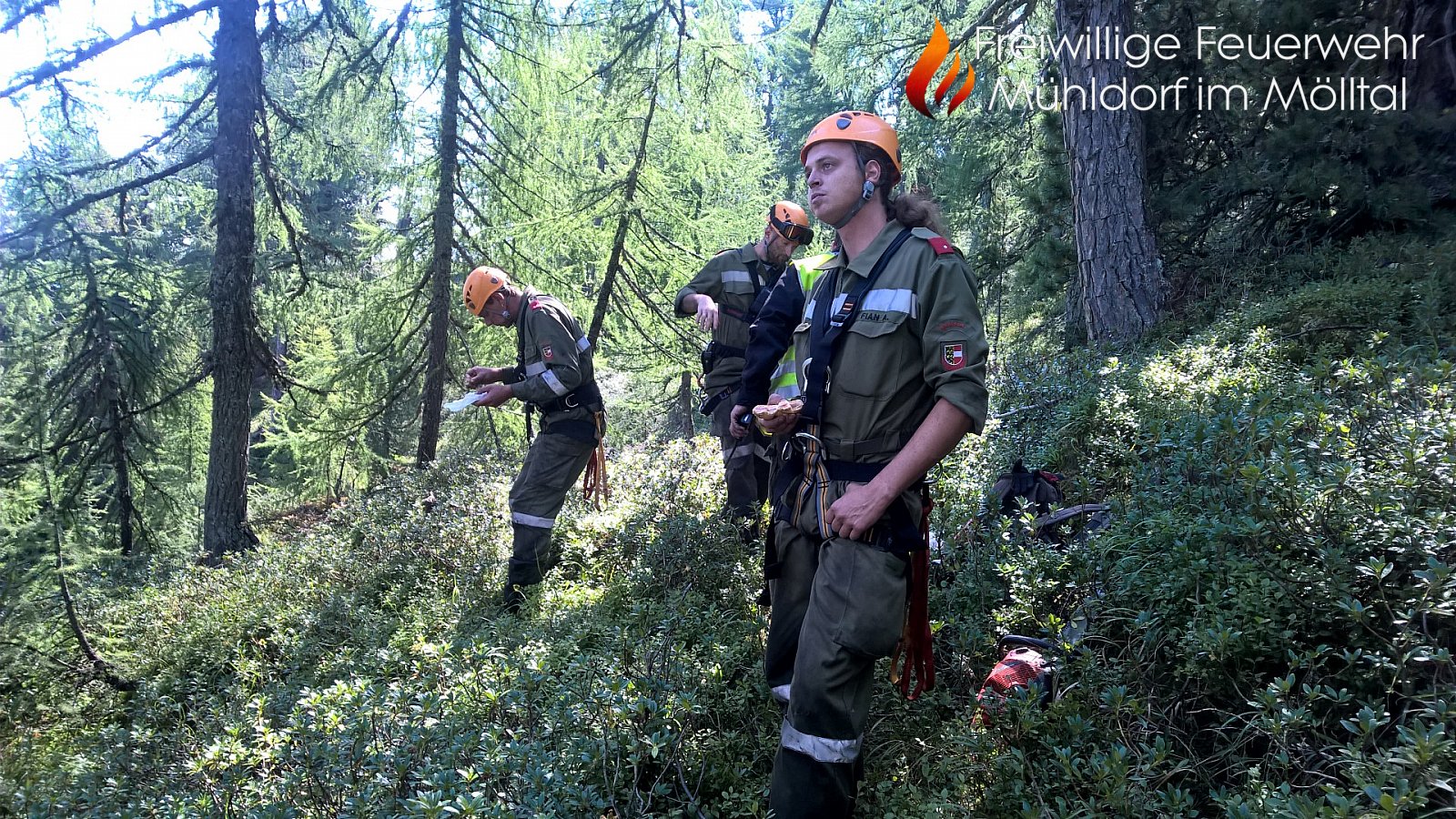 Waldbrand Mühldorfer Alm