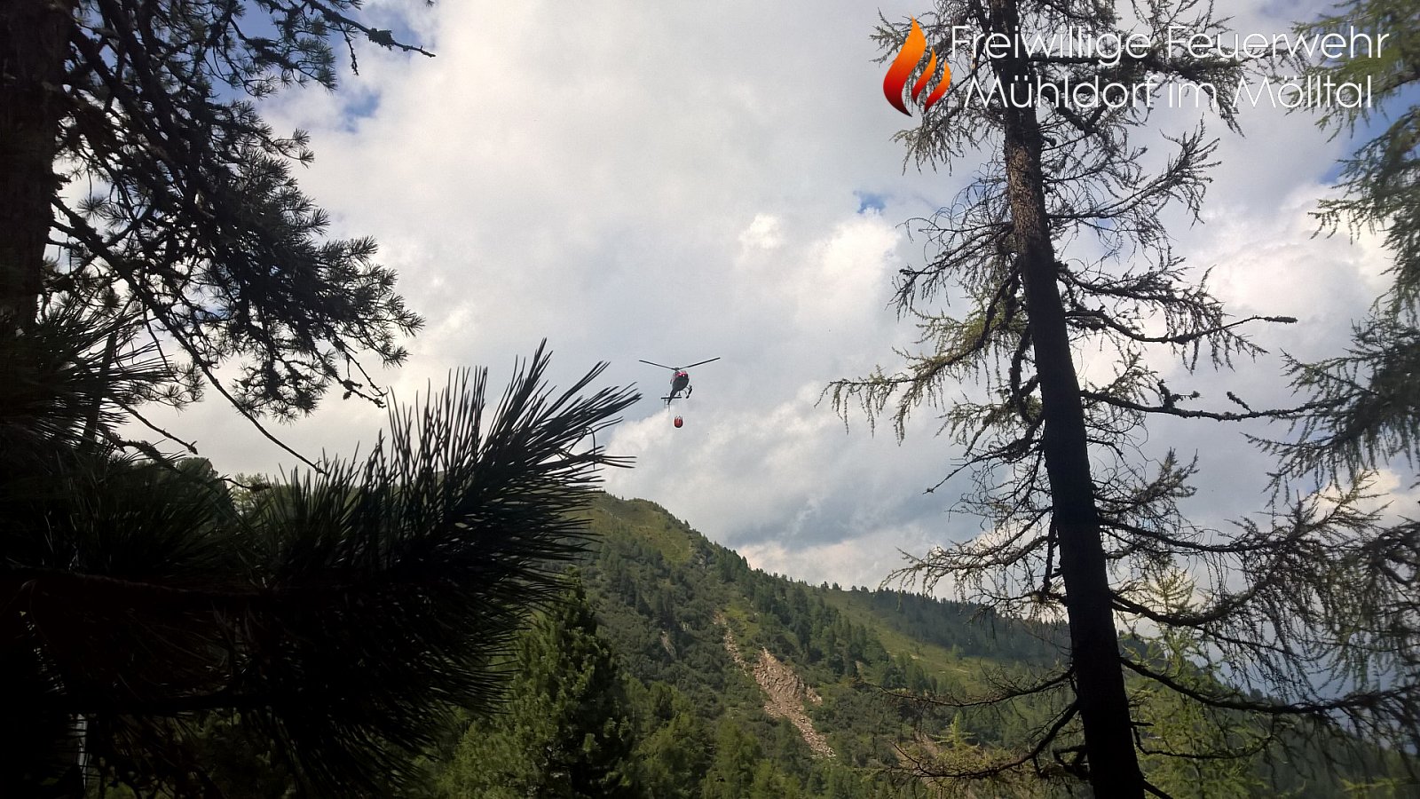 Waldbrand Mühldorfer Alm
