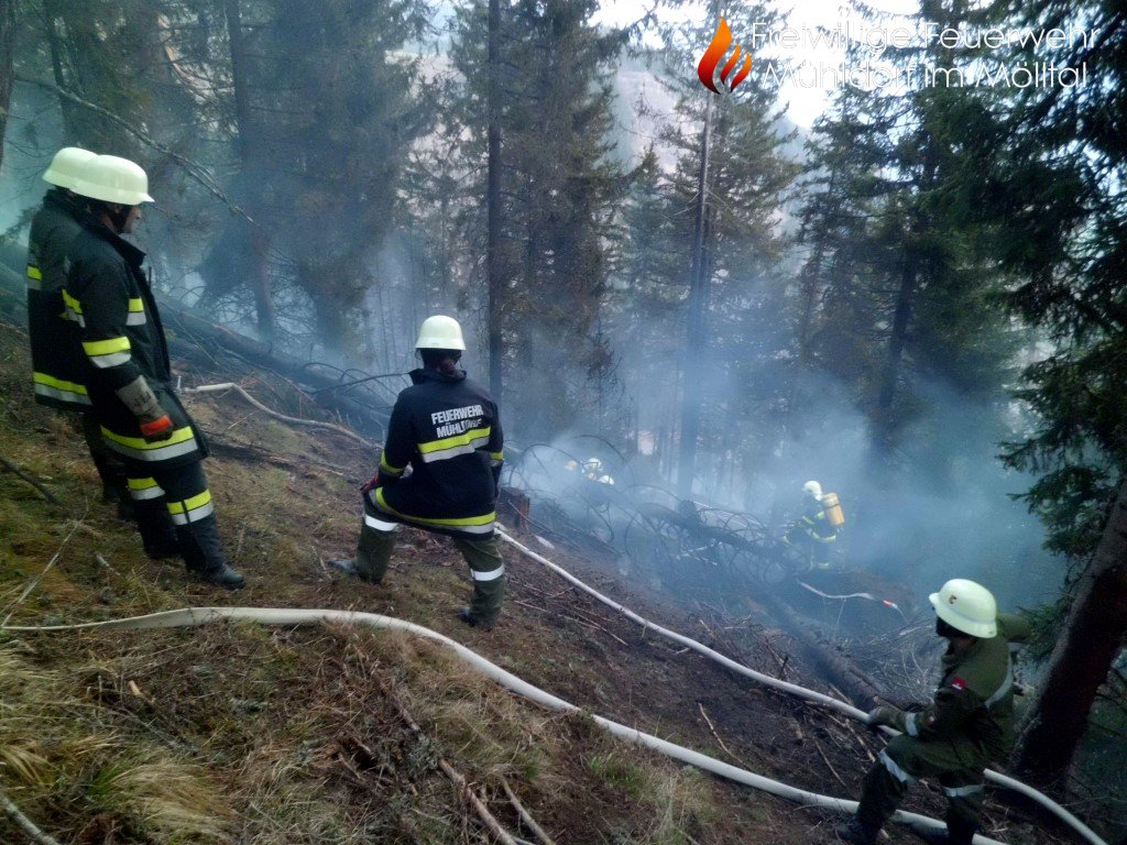 Waldbrand Göriacher Alm - Plankogel
