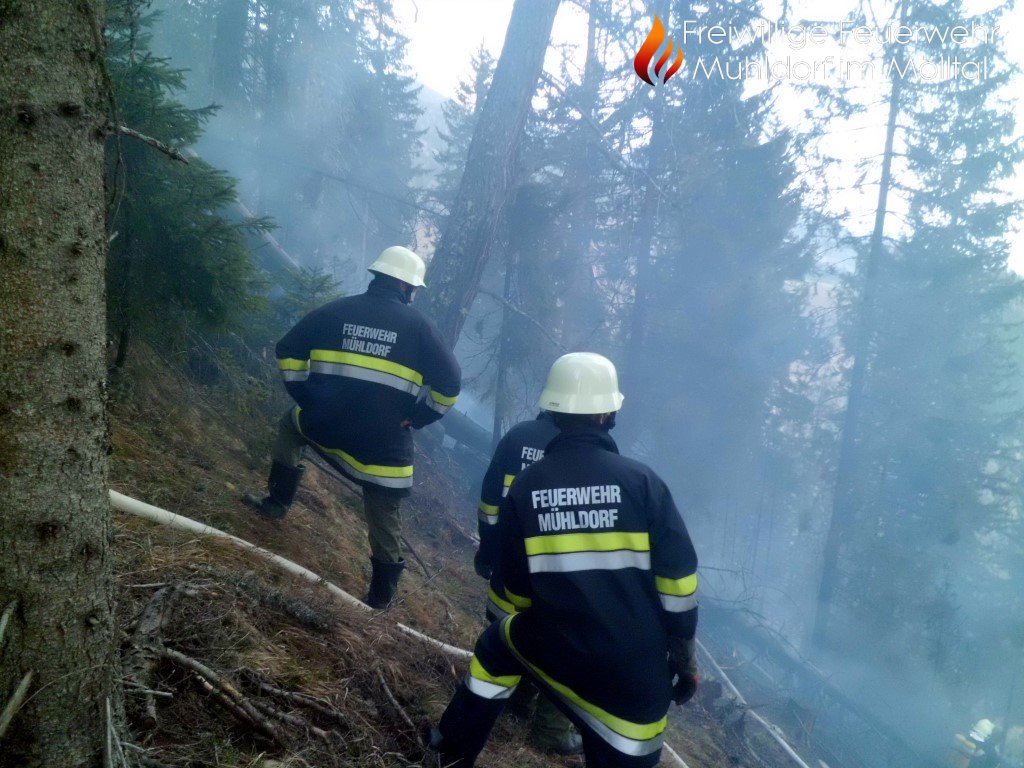 Waldbrand Göriacher Alm - Plankogel