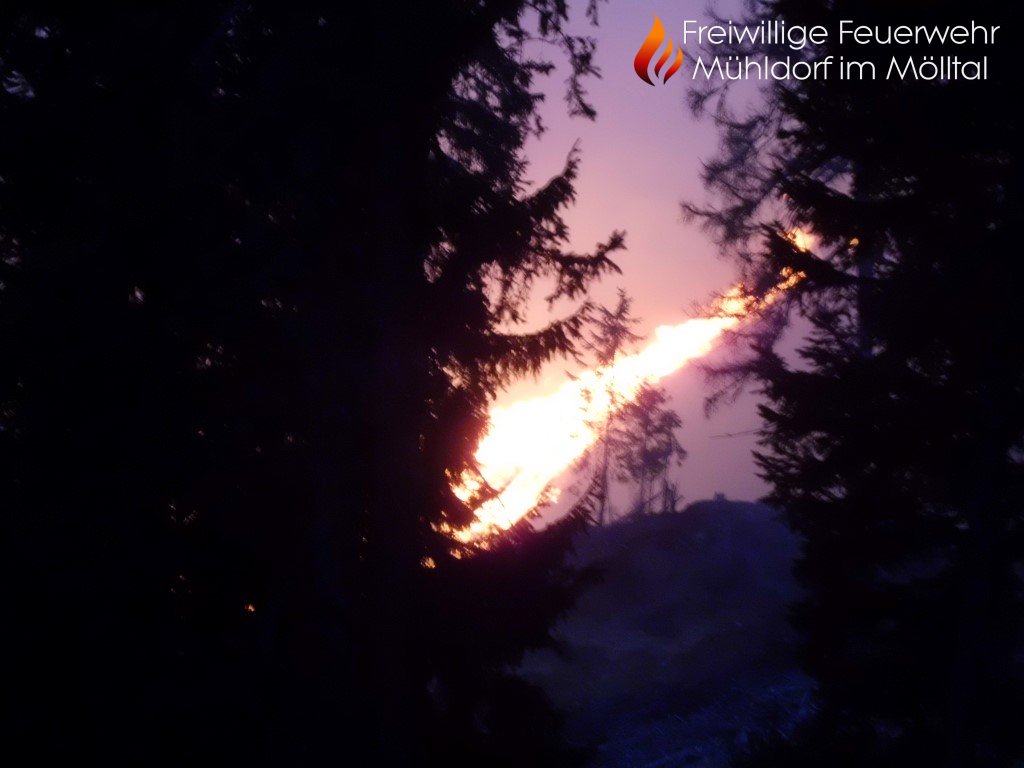 Waldbrand Göriacher Alm - Plankogel
