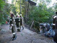 18.08.2008 - LKW-Unfall am Sachsenweg